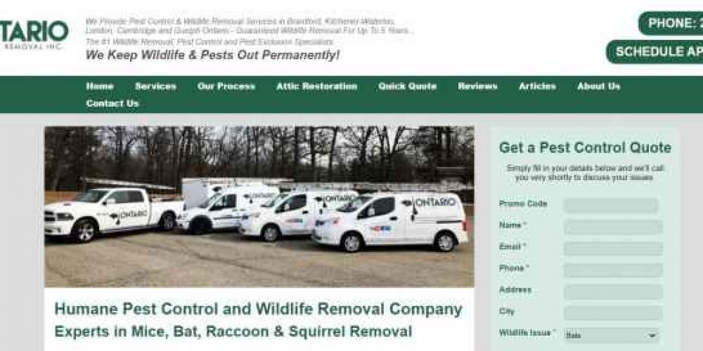 Wag-A-Thon Presenting Sponsor: Ontario Wildlife Removal Inc.!